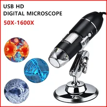 1600X USB Digital Microscope Electronic Microscope Camera Endoscope 8 LED Magnifier Adjustable Magnification with Stand For PC
1600X USB Digital Microscope Electronic Microscope Camera Endoscope 8 LED Magnifier Adjustable Magnification with Stand For PC