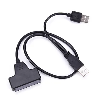 480MB/S Transmission Speed USB 2.0 To Converter SATA Interface Copper ABS Shell For Ordinary 2.5 Inch SATA Notebook Hard Drive
480MB/S Transmission Speed USB 2.0 To Converter SATA Interface Copper ABS Shell For Ordinary 2.5 Inch SATA Notebook Hard Drive