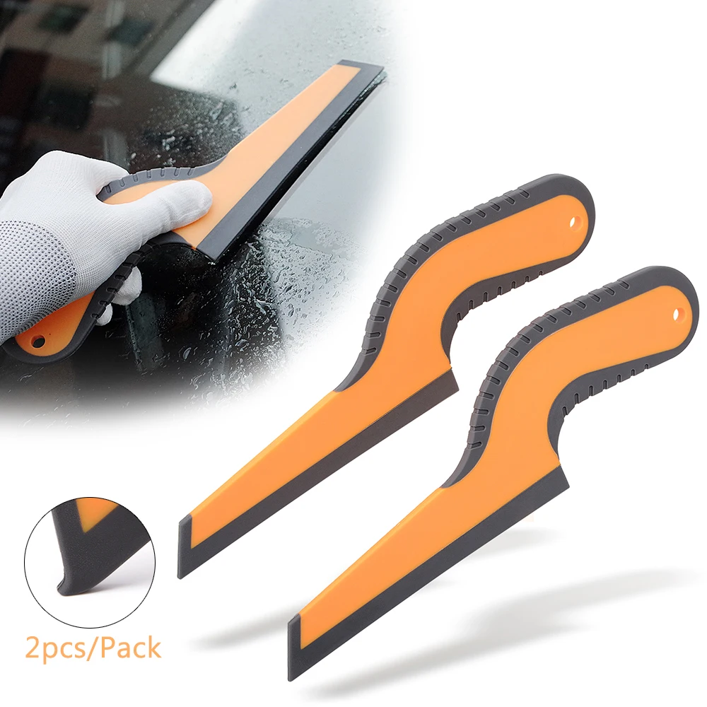 EHDIS 2pcs Vinyl Car Wrapping Snow Rubber Scraper Window Tint Film Sticker Remover Tools Windshield Washing Water Wipe Squeegee
EHDIS 2pcs Vinyl Car Wrapping Snow Rubber Scraper Window Tint Film Sticker Remover Tools Windshield Washing Water Wipe Squeegee