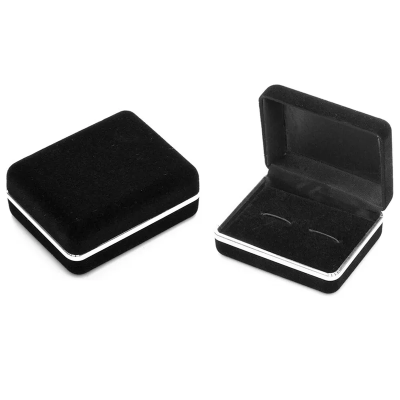 New Flocking Cufflink Box Velvet Show Case Jewelry Show Holder Storage Gift Square Box Black Blue Storage Organizer Case
New Flocking Cufflink Box Velvet Show Case Jewelry Show Holder Storage Gift Square Box Black Blue Storage Organizer Case