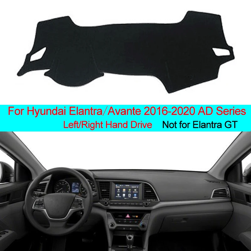 2 Layers Car Dashboard Cover Carpet Cape Dash Mat Dashboard Anti-UV For Hyundai Elantra Avante 2016 2017 2018 2019 2020 LHD RHD
2 Layers Car Dashboard Cover Carpet Cape Dash Mat Dashboard Anti-UV For Hyundai Elantra Avante 2016 2017 2018 2019 2020 LHD RHD