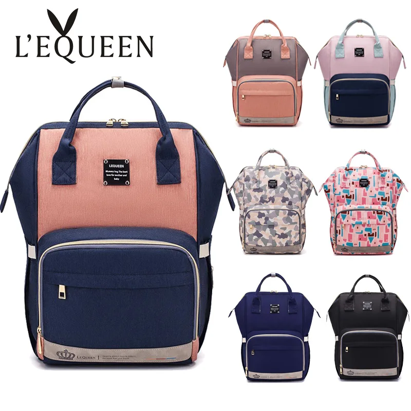 Lequeen Diaper Bag Large Capacity Baby Nappy Backpacks Waterproof Multi-function Newborn Care Bags Insulation Mommy Backpack
Lequeen Diaper Bag Large Capacity Baby Nappy Backpacks Waterproof Multi-function Newborn Care Bags Insulation Mommy Backpack