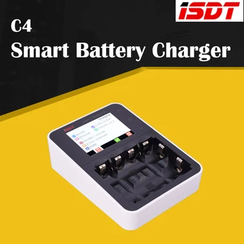ISDT C4 Smart Battery Charger with IPS Display Screen US Plug 8A Touch Screen with USB Output for 18650 26650 AA AAA Battery
ISDT C4 Smart Battery Charger with IPS Display Screen US Plug 8A Touch Screen with USB Output for 18650 26650 AA AAA Battery