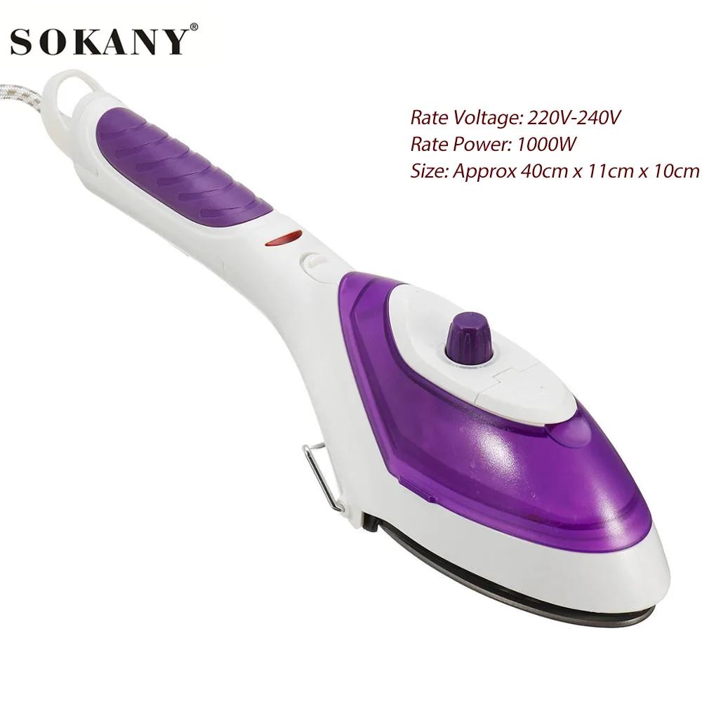 Handheld Steam 1000W Portable Handheld Steamer Multifunction Fast-Heat Steam Iron Steamer Iron Garment Steamer+Brush For Clothes
Handheld Steam 1000W Portable Handheld Steamer Multifunction Fast-Heat Steam Iron Steamer Iron Garment Steamer+Brush For Clothes