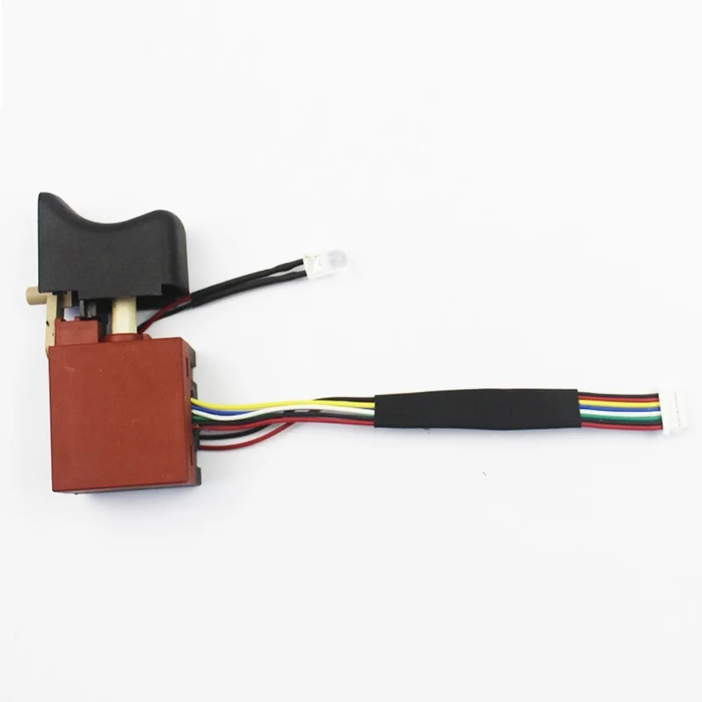 7.2V‑24V 16A Switch+Light Electric Drill Switch Speed Switch Brushless Replace For 2106/161/169 Electric Wrench Accessories
7.2V‑24V 16A Switch+Light Electric Drill Switch Speed Switch Brushless Replace For 2106/161/169 Electric Wrench Accessories