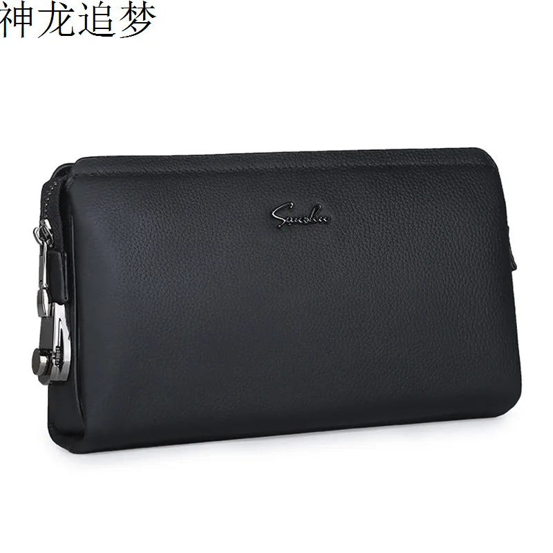 Famous designer Metal security code lock wallet Genuine Leather Mens Clutch bag Men Wallet Business Man Clutch Purse Men Handbag
Famous designer Metal security code lock wallet Genuine Leather Mens Clutch bag Men Wallet Business Man Clutch Purse Men Handbag