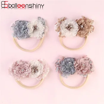 Balleenshiny Lace Color Matching Flower Baby Headband Super Soft Infant Baby Girl Hair Accessories Newborn Photography Props 
Balleenshiny Lace Color Matching Flower Baby Headband Super Soft Infant Baby Girl Hair Accessories Newborn Photography Props