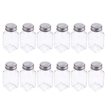 12 pcs Seasoning Bottle Kitchen Barbecue Transparent Glass Cruet Condiment Container Salt Jar Pepper Shaker Spice Pot
12 pcs Seasoning Bottle Kitchen Barbecue Transparent Glass Cruet Condiment Container Salt Jar Pepper Shaker Spice Pot