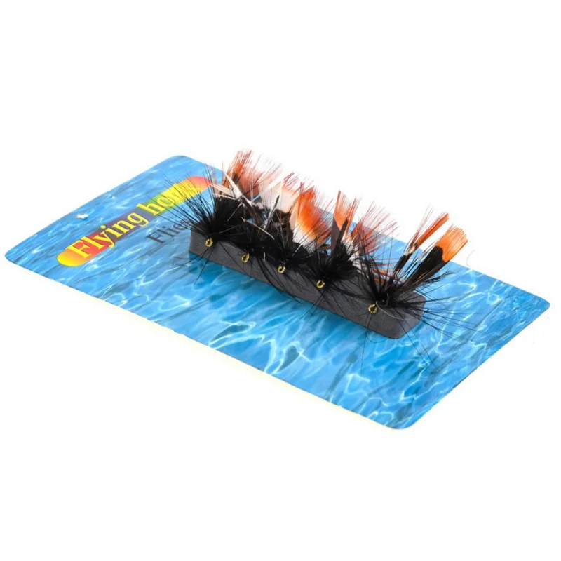 5 pcs Fishing Lure Bionic Weed Dry Fly Funnel Rainbow Trout Bass Perch Fly squid black fishFishing Flies Lures M
5 pcs Fishing Lure Bionic Weed Dry Fly Funnel Rainbow Trout Bass Perch Fly squid black fishFishing Flies Lures M