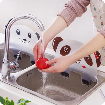 Cute Panda Shaped Sink Splash-proof Water Baffle Gadgets Pool Water Barrier With Sucker Water Barrier
Cute Panda Shaped Sink Splash-proof Water Baffle Gadgets Pool Water Barrier With Sucker Water Barrier