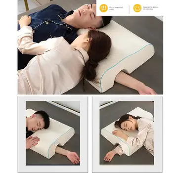 New Style Couple Pillow Slow Rebound Memory Pressure Pillow Anti-Hand Paralysis Pillow Duet Protection Cervical Pillow
New Style Couple Pillow Slow Rebound Memory Pressure Pillow Anti-Hand Paralysis Pillow Duet Protection Cervical Pillow