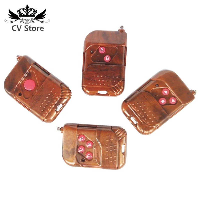 DC12V 315/433MHz Peach Wood Universal RF Wireless Mini Remote Keyless Electronics Door/Gate/Car Opener Fixed Learning Code
DC12V 315/433MHz Peach Wood Universal RF Wireless Mini Remote Keyless Electronics Door/Gate/Car Opener Fixed Learning Code