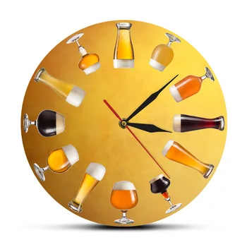 Various Cold Craft Beer Wall Clock Brewing Beer Silent Timepiece Art Clock Home Brewer Celebrate Beer Diversity Wall Art Decor
Various Cold Craft Beer Wall Clock Brewing Beer Silent Timepiece Art Clock Home Brewer Celebrate Beer Diversity Wall Art Decor