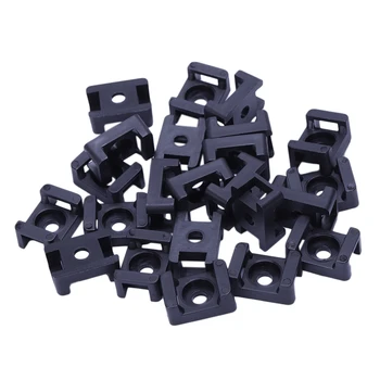 Screw Bracket Mount Saddles Bases Cable Tie Bracket 2mx16mm 30 Units Black
Screw Bracket Mount Saddles Bases Cable Tie Bracket 2mx16mm 30 Units Black