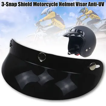 3-Snap Anti-UV Motorcycle Helmet Visor Universal Fit Anti-scratch Shield Removable Top Open Face Protection PC Outdoor Cycling
3-Snap Anti-UV Motorcycle Helmet Visor Universal Fit Anti-scratch Shield Removable Top Open Face Protection PC Outdoor Cycling