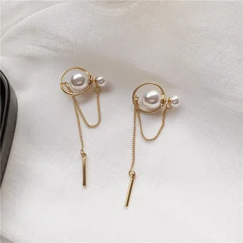 Fashion Big Simulated-pearls Long Earings Minimalist Jewelry
Fashion Big Simulated-pearls Long Earings Minimalist Jewelry