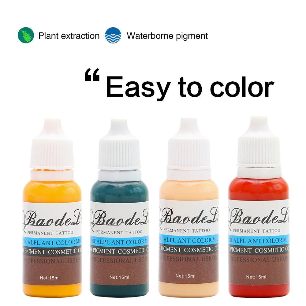 Eyebrow Tattoo Inks 23 Colors Micro Pigment Professional Makeup Eyebrow Eyeliner Lip Tattoo Ink Pigment Body Tattoo Art 1/2OZ
Eyebrow Tattoo Inks 23 Colors Micro Pigment Professional Makeup Eyebrow Eyeliner Lip Tattoo Ink Pigment Body Tattoo Art 1/2OZ