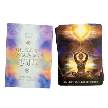 The Secret Language of Light Oracle 45 Cards Transmissions from your S-oul Cards Moon Beginners Spread Reveal Mystery Jarvie
The Secret Language of Light Oracle 45 Cards Transmissions from your S-oul Cards Moon Beginners Spread Reveal Mystery Jarvie