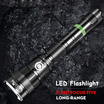 20W LED Flashlight USB Rechargable 5 Lighting Mode Waterproof Torch Telescopic Zoom L2 Portable Flash Light Adjustable 18650
20W LED Flashlight USB Rechargable 5 Lighting Mode Waterproof Torch Telescopic Zoom L2 Portable Flash Light Adjustable 18650