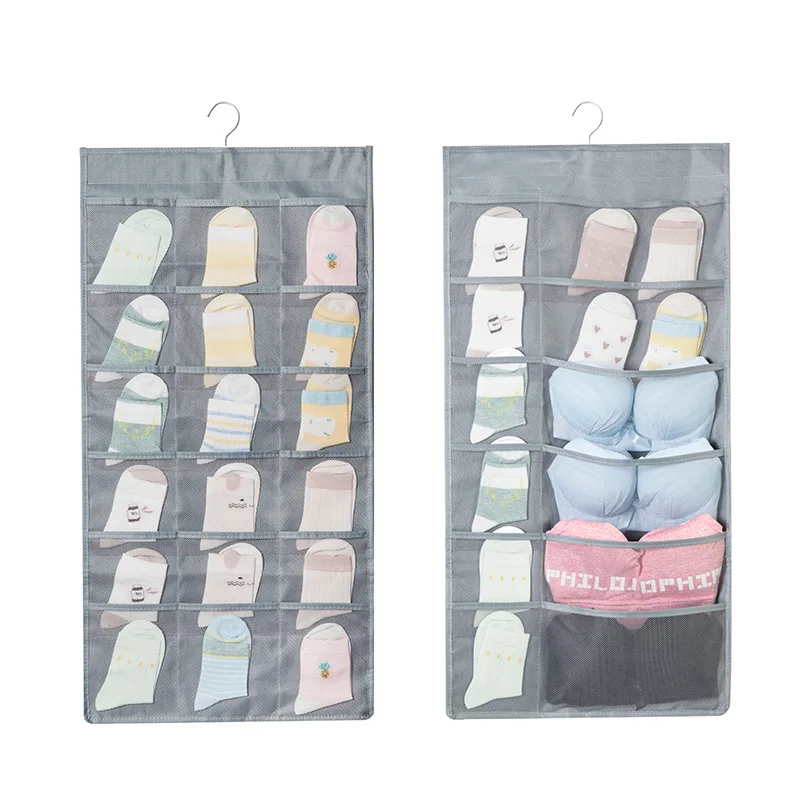 Bra Underwear Storage Hanging Bag Cloth Wall Hanging Dormitory Two-sided Underwear Socks Bra Storage Sorting Bag Oxford cloth
Bra Underwear Storage Hanging Bag Cloth Wall Hanging Dormitory Two-sided Underwear Socks Bra Storage Sorting Bag Oxford cloth