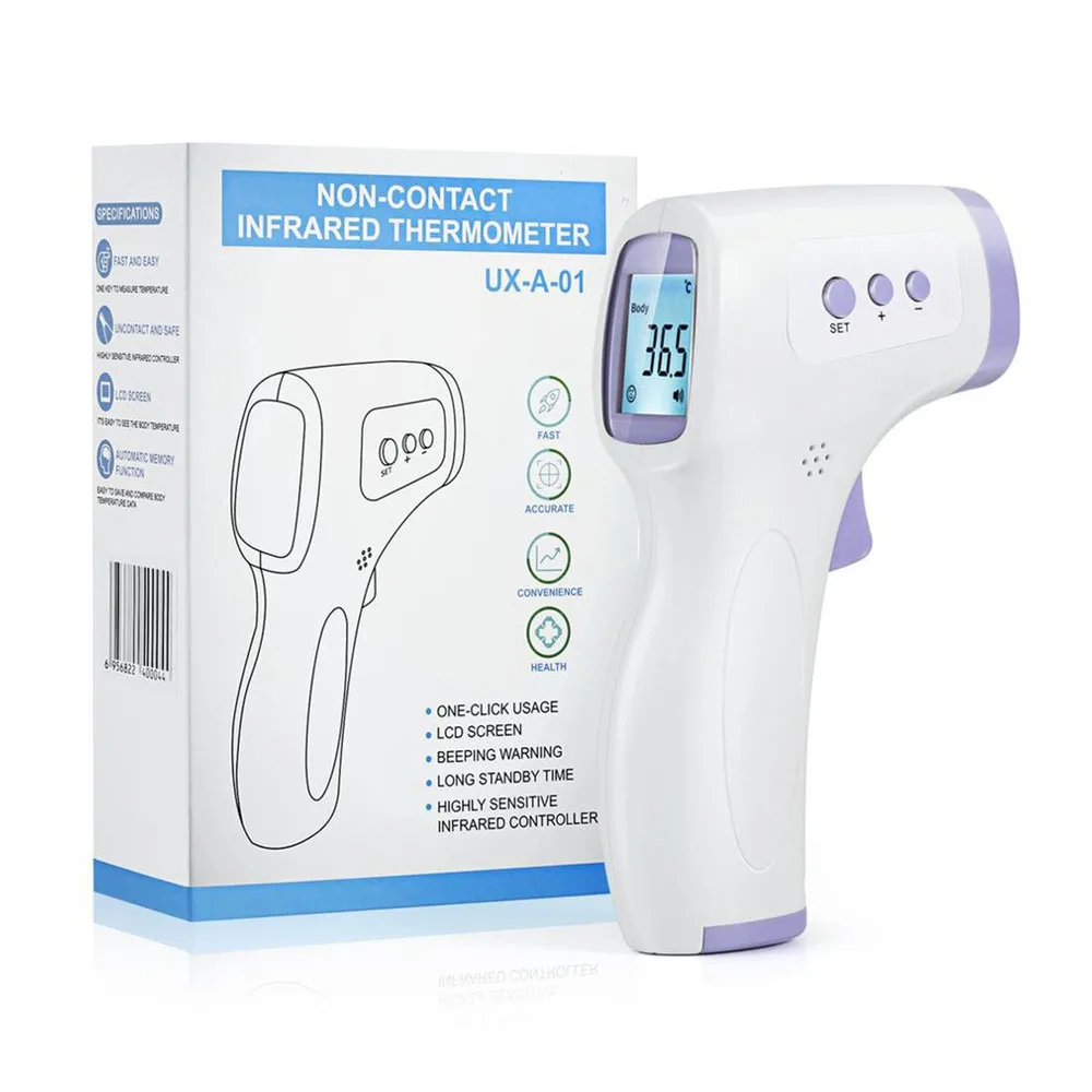 2020 new IR Thermometer Infrared Thermometer Laser Non-contact Digital Temperature Gun Fever Measuring Tools Thermal Sensor
2020 new IR Thermometer Infrared Thermometer Laser Non-contact Digital Temperature Gun Fever Measuring Tools Thermal Sensor