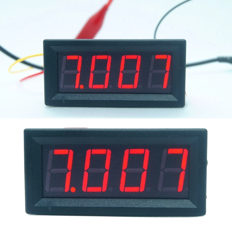 DC 0-99.99V (100V) 4-digits 0.56inch Digital Voltmeter 3Wire Voltage Panel Meter A5YD
DC 0-99.99V (100V) 4-digits 0.56inch Digital Voltmeter 3Wire Voltage Panel Meter A5YD