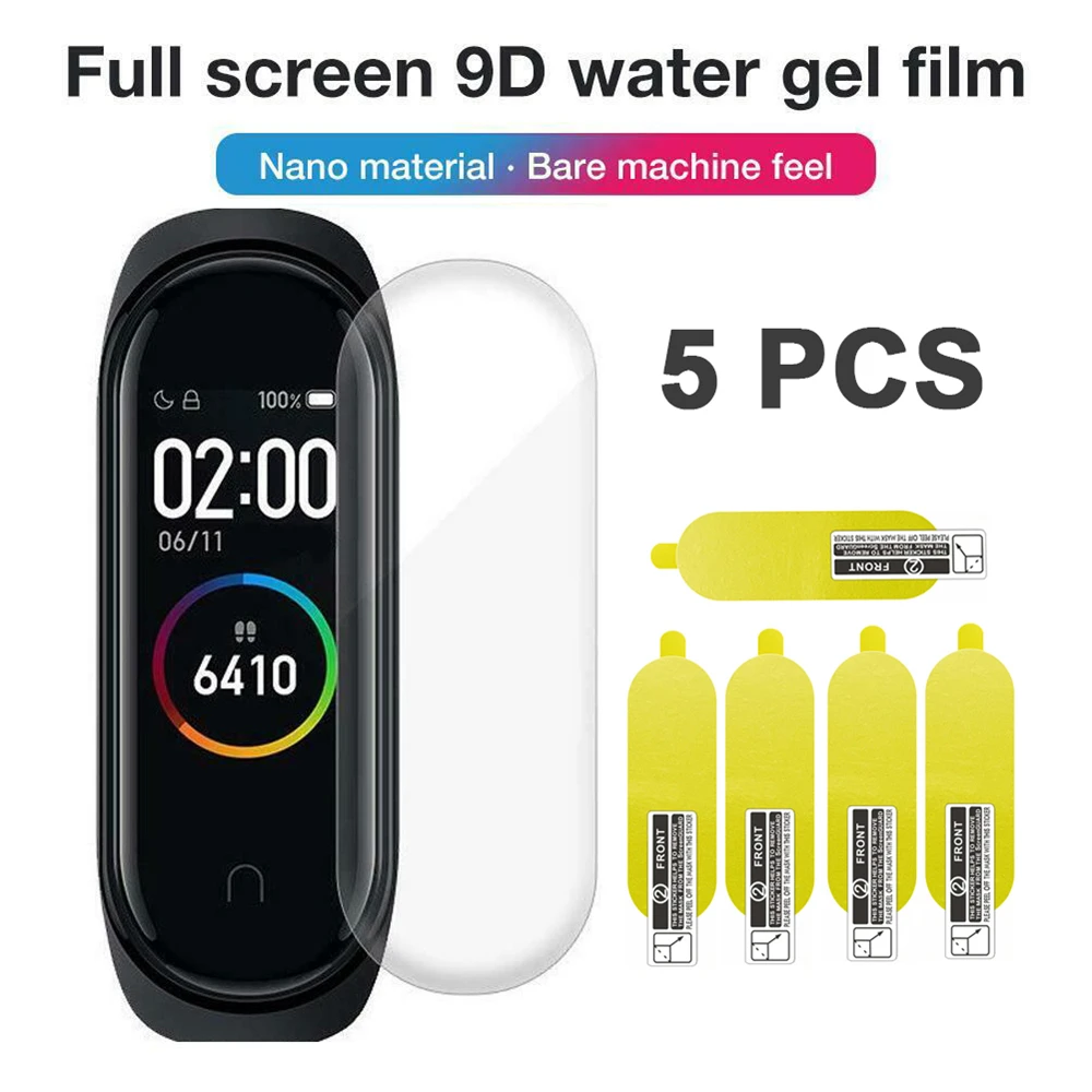 5Pcs/Lot For Xiaomi Mi Bands 4 Smart Wristband Screen Protector Ultrathin Soft HD Anti-Scratch Protective Film Cover Accessories
5Pcs/Lot For Xiaomi Mi Bands 4 Smart Wristband Screen Protector Ultrathin Soft HD Anti-Scratch Protective Film Cover Accessories