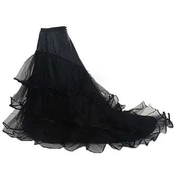 3-layer Yarn 2-hoops Bride Wedding Dress Long Trailing Skirt Petticoat Elastic Waist Drawstring Adjustable Fishtail Slip Skirts
3-layer Yarn 2-hoops Bride Wedding Dress Long Trailing Skirt Petticoat Elastic Waist Drawstring Adjustable Fishtail Slip Skirts
