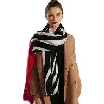 Women Scarf Fashion Color Patchwork Stripe Long Winter Warm Scarf Shawl Scarf Clothing Accessories For Outdoor 
Women Scarf Fashion Color Patchwork Stripe Long Winter Warm Scarf Shawl Scarf Clothing Accessories For Outdoor