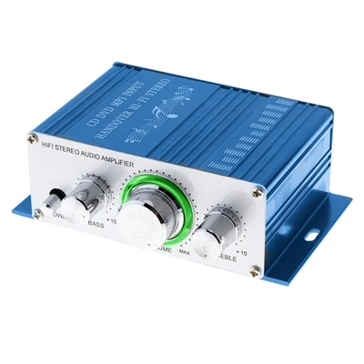 HY2001 Car Home 12V Small Power Amplifier 2.0 Channel Stereo Desktop Audio Mini Small Power Amplifier
HY2001 Car Home 12V Small Power Amplifier 2.0 Channel Stereo Desktop Audio Mini Small Power Amplifier