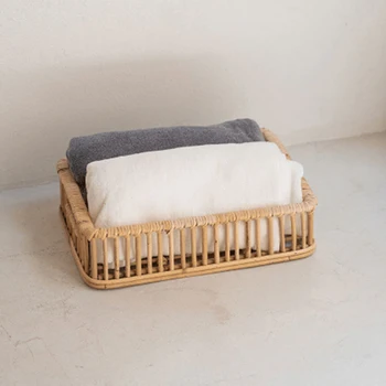 Rattan Storage Basket with Handle,Towel Storage Clothes Sundries Sorting Box Locker Room Storage Basket,Home Decoration
Rattan Storage Basket with Handle,Towel Storage Clothes Sundries Sorting Box Locker Room Storage Basket,Home Decoration