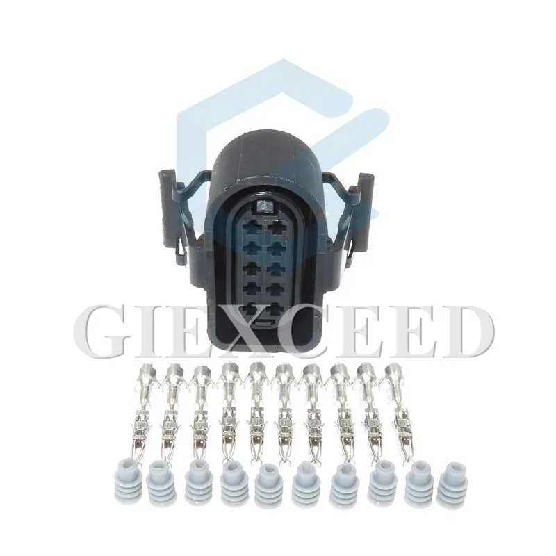 2 Sets 10 Pin 1.5mm 3A0 973 715 Waterproof Automotive Connectors Sealed Female Plug 3A0973715 Socket For VW
2 Sets 10 Pin 1.5mm 3A0 973 715 Waterproof Automotive Connectors Sealed Female Plug 3A0973715 Socket For VW