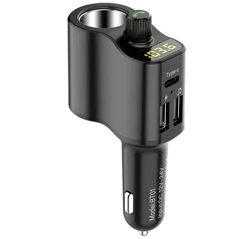 Bluetooth Wireless 5.0 FM Transmitter Car Wireless Radio Adapter MP3 Player USB charger Adapter Cigarette Lighter Car Hands-free
Bluetooth Wireless 5.0 FM Transmitter Car Wireless Radio Adapter MP3 Player USB charger Adapter Cigarette Lighter Car Hands-free