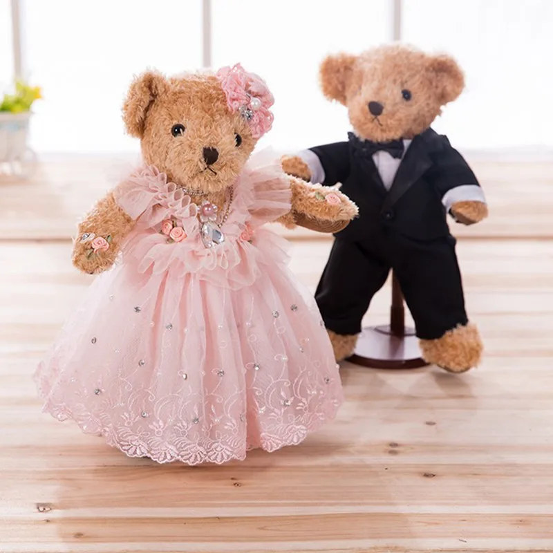 Hot Selling Wedding Teddy Bear Creative Cartoon Plush Toy Doll-Processing Customizable Logo Recruit Agents
Hot Selling Wedding Teddy Bear Creative Cartoon Plush Toy Doll-Processing Customizable Logo Recruit Agents