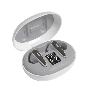 Wireless Bluetooth Earphones HIFI Stereo Sport Earpieces Noise Reduction LED Power Display Earbuds with Charging Case
Wireless Bluetooth Earphones HIFI Stereo Sport Earpieces Noise Reduction LED Power Display Earbuds with Charging Case