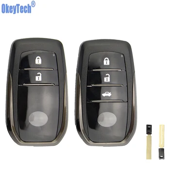 OkeyTech Smart Flip Folding Car Key Shell For Toyota Land Cruiser Crown RAV4 Corolla Camry Keyless Entry Auto Case 2/3 Buttons
OkeyTech Smart Flip Folding Car Key Shell For Toyota Land Cruiser Crown RAV4 Corolla Camry Keyless Entry Auto Case 2/3 Buttons