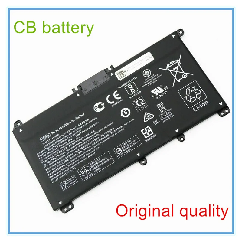Оригинальный качественный Аккумулятор для 15-DA0033WM 15-DA серии HT03XL 11,1 V 41.Wh L11119-855 14-CE0025TU 14-CE0034TX
Оригинальный качественный Аккумулятор для 15-DA0033WM 15-DA серии HT03XL 11,1 V 41.Wh L11119-855 14-CE0025TU 14-CE0034TX
