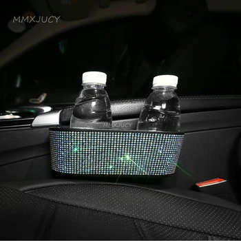 Car Interior Accessories Blue Seat Crevice Storage Box with Rhinestone Crystals for Water Bottle Mobile Phone Organizer
Car Interior Accessories Blue Seat Crevice Storage Box with Rhinestone Crystals for Water Bottle Mobile Phone Organizer
