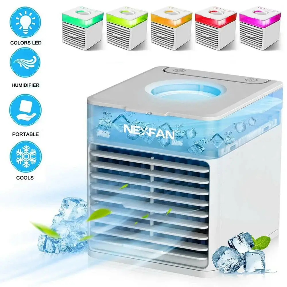 Mini Portable Air Conditioner Conditioning Humidifier Purifier USB 7 Colors Light Desktop Air Cooler Fan With Water Tank Home
Mini Portable Air Conditioner Conditioning Humidifier Purifier USB 7 Colors Light Desktop Air Cooler Fan With Water Tank Home