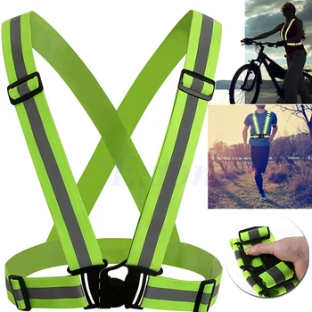 Adjustable Safety Security High Visibility Reflective Vest Gear Stripes Jacket Drop Ship Support
Adjustable Safety Security High Visibility Reflective Vest Gear Stripes Jacket Drop Ship Support