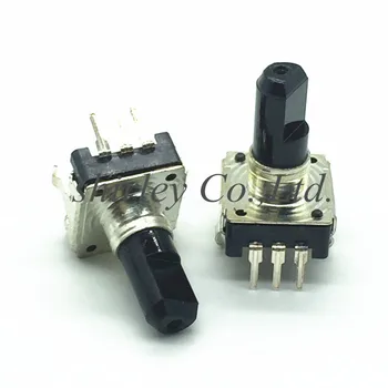 Rotary encoder EC12 E12 360 degree 3pin Audio digital potentiometer 15mm 3P handle switch
Rotary encoder EC12 E12 360 degree 3pin Audio digital potentiometer 15mm 3P handle switch