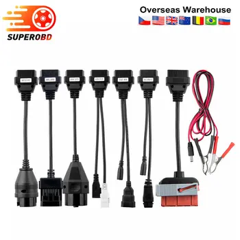 2019 OBD2 Diagnotic Cables TCS Car/truck Cables With Full Set 8 Car Cables TCS PRO OBD2 OBDII Cables For MVD/Multidiag Pro+
2019 OBD2 Diagnotic Cables TCS Car/truck Cables With Full Set 8 Car Cables TCS PRO OBD2 OBDII Cables For MVD/Multidiag Pro+