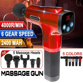 NEW Myofascial Physiotherapy Instrument Touch Screen Fascia Gun Massage Gun Electric Warp Film Impact Relax Gun Deep Massager
NEW Myofascial Physiotherapy Instrument Touch Screen Fascia Gun Massage Gun Electric Warp Film Impact Relax Gun Deep Massager