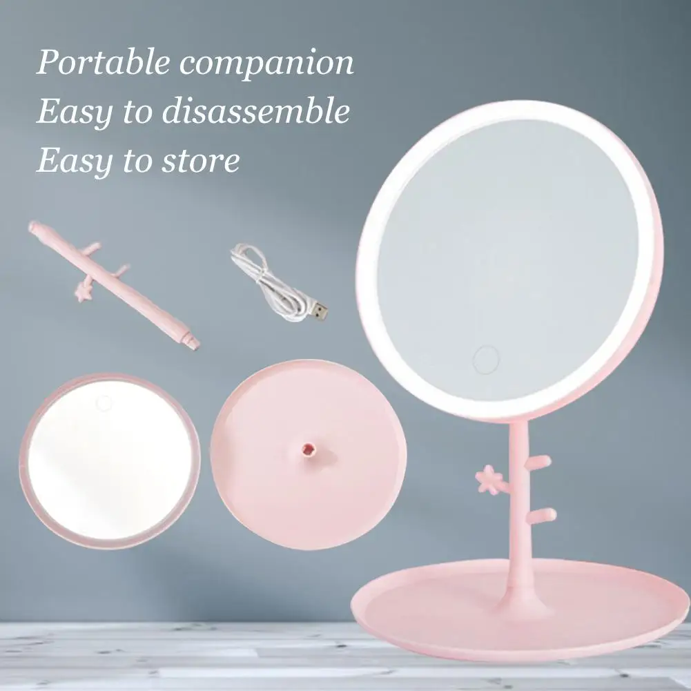 Led Light Makeup Mirror Storage LED 2000mAh Mirror Adjustable Touch USB Led Vanity Mirror Table Desk Cosmetic Mirror
Led Light Makeup Mirror Storage LED 2000mAh Mirror Adjustable Touch USB Led Vanity Mirror Table Desk Cosmetic Mirror