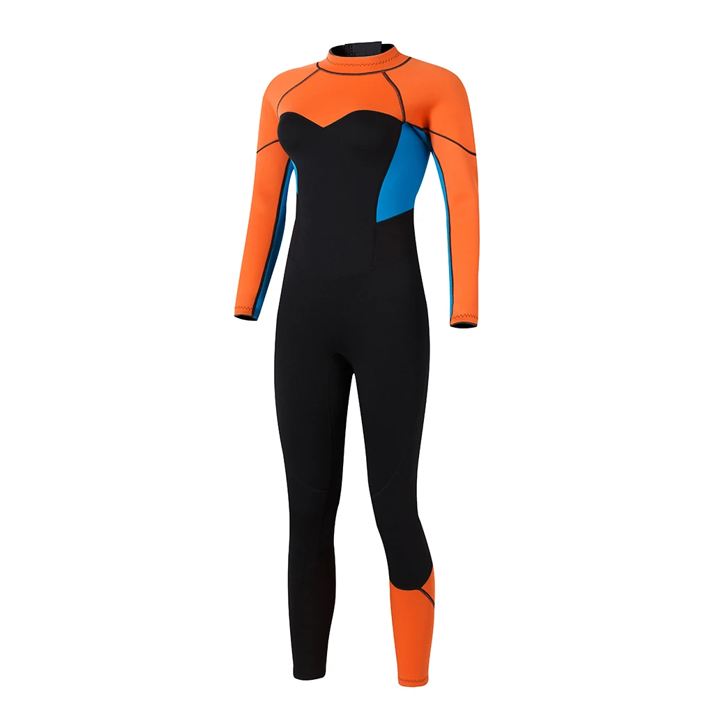 3mm Neoprene Wetsuit with Stretch Panels Perfect for Snorkeling, Scuba Diving, Surfing -One Piece Womens Sizes Orange
3mm Neoprene Wetsuit with Stretch Panels Perfect for Snorkeling, Scuba Diving, Surfing -One Piece Womens Sizes Orange