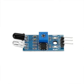 CLIATE IR Infrared Sensor Module Obstacle Avoidance Module For Smart Car Robot 3-wire Reflective Photoelectric For Arduino
CLIATE IR Infrared Sensor Module Obstacle Avoidance Module For Smart Car Robot 3-wire Reflective Photoelectric For Arduino
