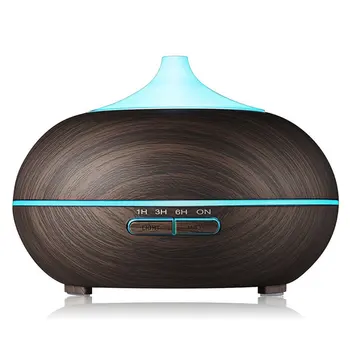 550ml Remote Control Ultrasonic Air Humidifier Aroma Essential Oil Diffuser with Wood Grain 7 Color Changing LED Lights 24V Mini
550ml Remote Control Ultrasonic Air Humidifier Aroma Essential Oil Diffuser with Wood Grain 7 Color Changing LED Lights 24V Mini