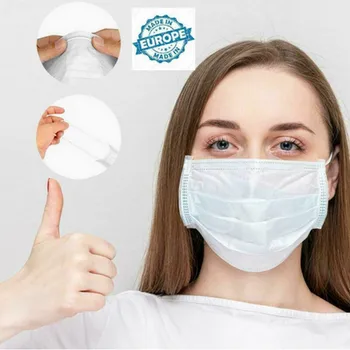 50Pcs 3-Layer Disposable Dust Mask Filter Activated Anti Pollution Disposable Anti-Dust Mask Dustproof Nonwoven Fabric Masks Lot
50Pcs 3-Layer Disposable Dust Mask Filter Activated Anti Pollution Disposable Anti-Dust Mask Dustproof Nonwoven Fabric Masks Lot