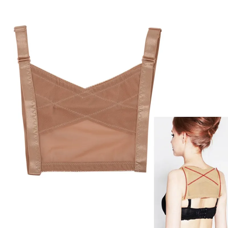 Sexy Back Shoulder Shaper Posture Bra Elastic Corrector Chest Brace Support Adjustable Belt Vest
Sexy Back Shoulder Shaper Posture Bra Elastic Corrector Chest Brace Support Adjustable Belt Vest