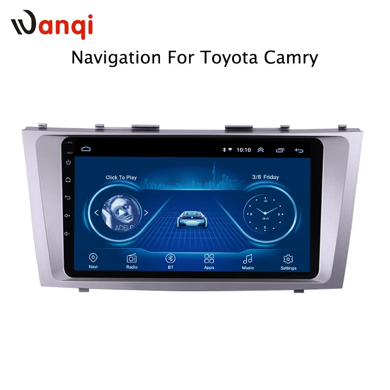 9 inch wanqi 8.1 full touch screen car multimedia system for Toyota Camry 2007-2011 car gps radio navigation
9 inch wanqi 8.1 full touch screen car multimedia system for Toyota Camry 2007-2011 car gps radio navigation